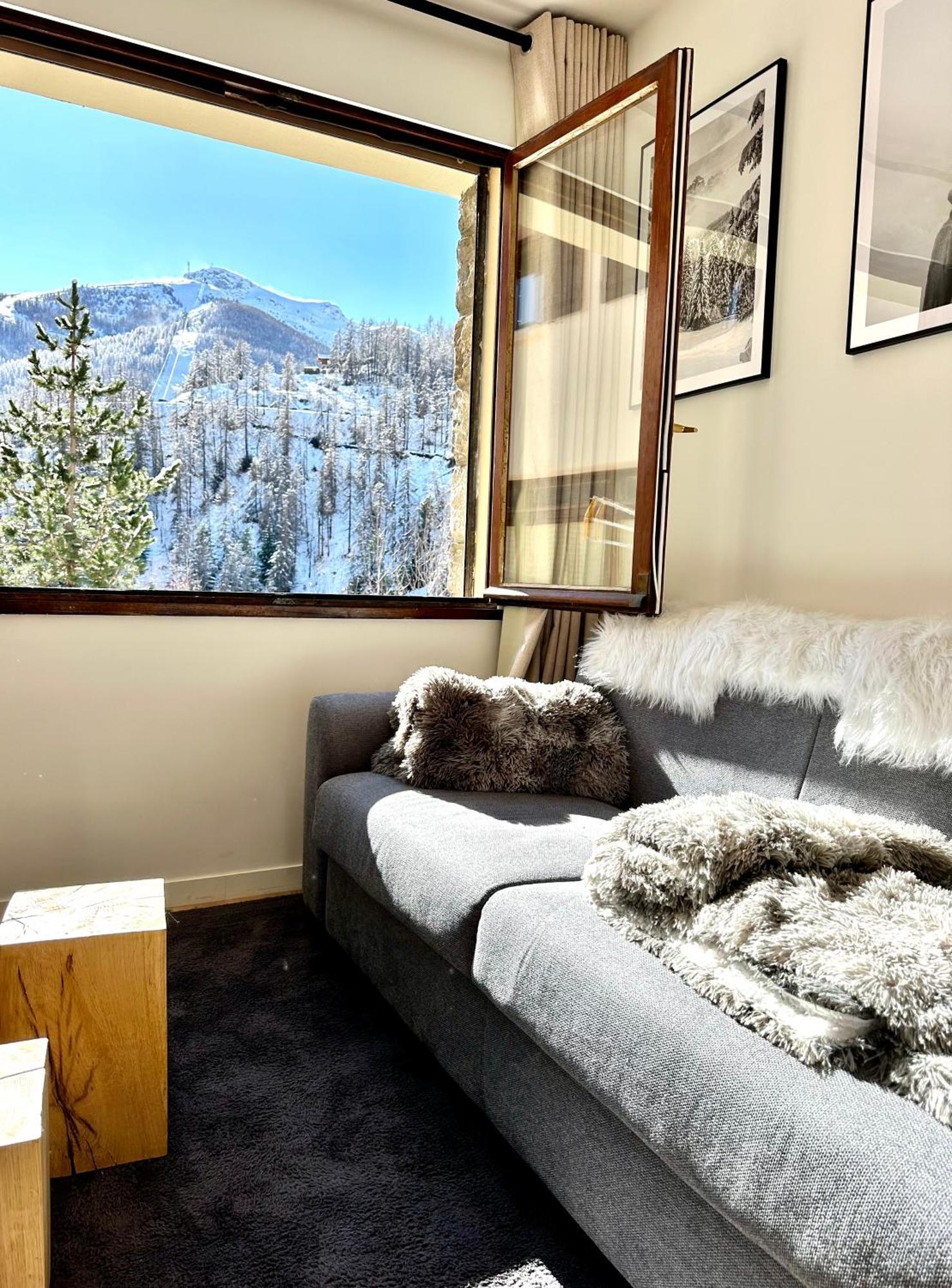 Ecrin Alpin Hyper Centre D'Auron Appartement Saint-Étienne-de-Tinée Buitenkant foto