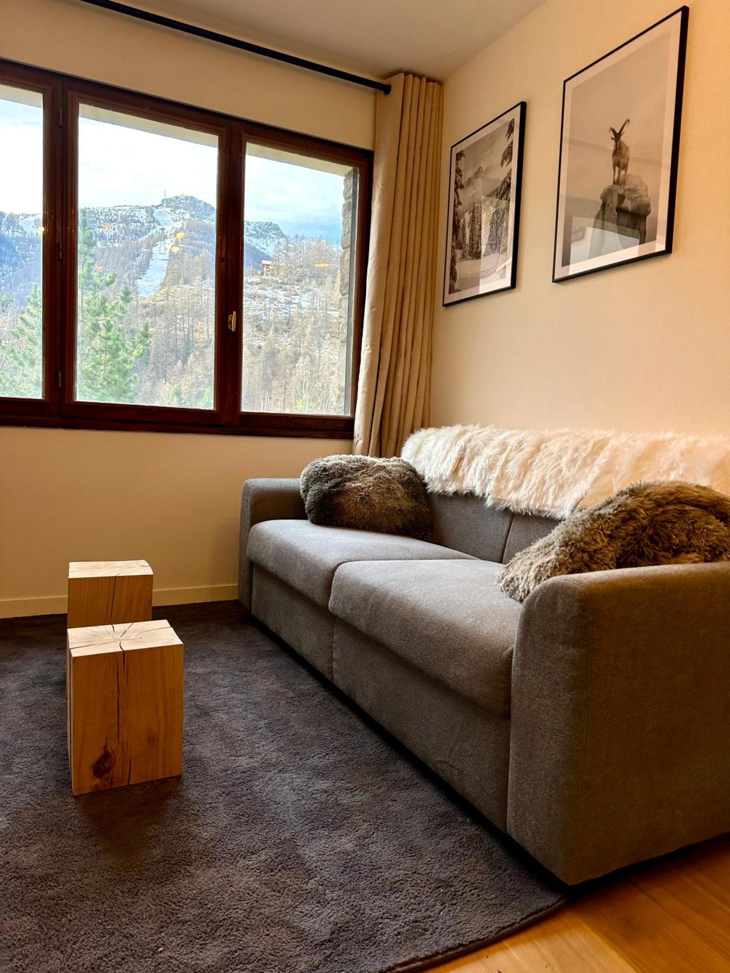 Ecrin Alpin Hyper Centre D'Auron Appartement Saint-Étienne-de-Tinée Buitenkant foto
